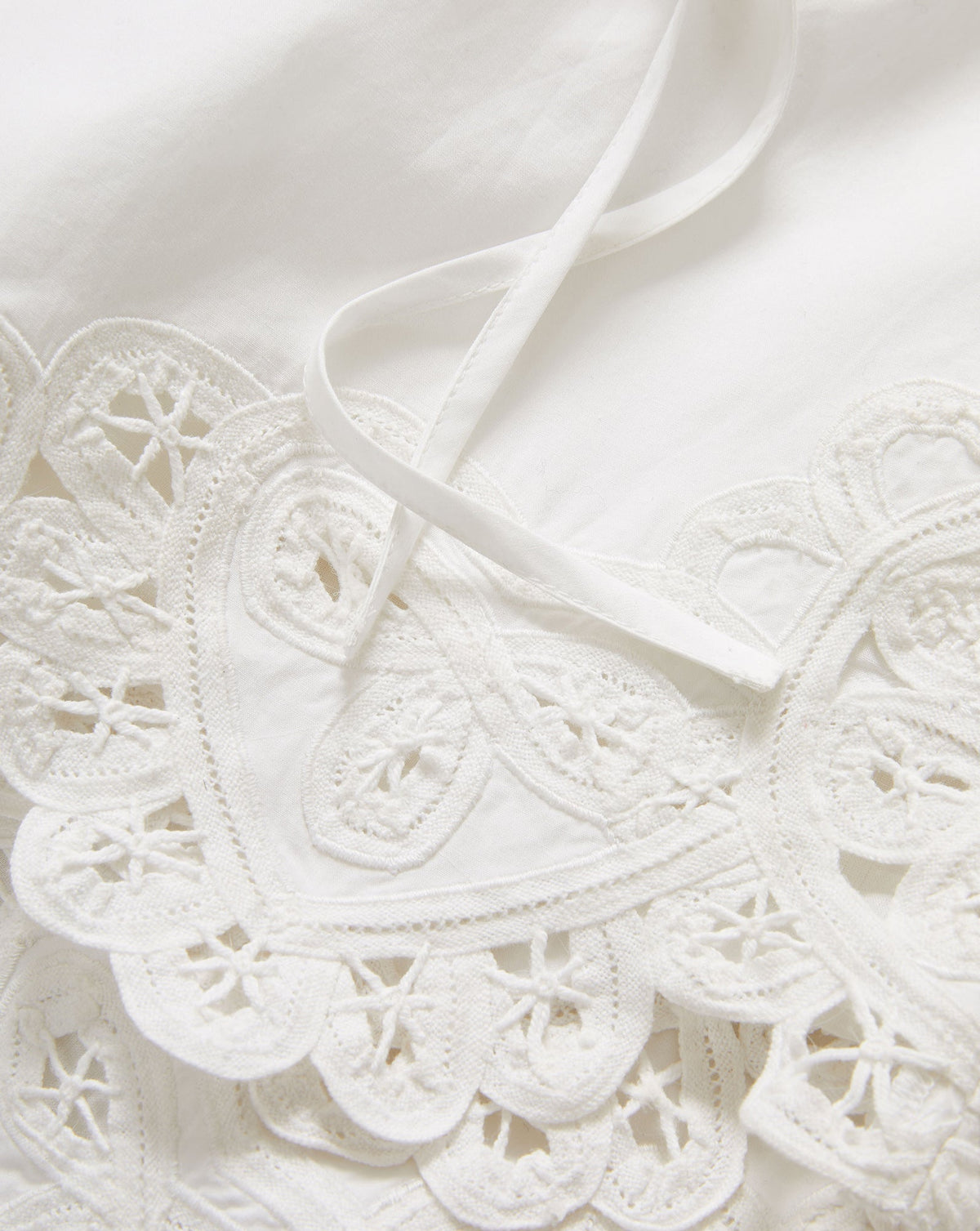 Veronica Beard | Vilvaldi Lace-Trim Short in White White