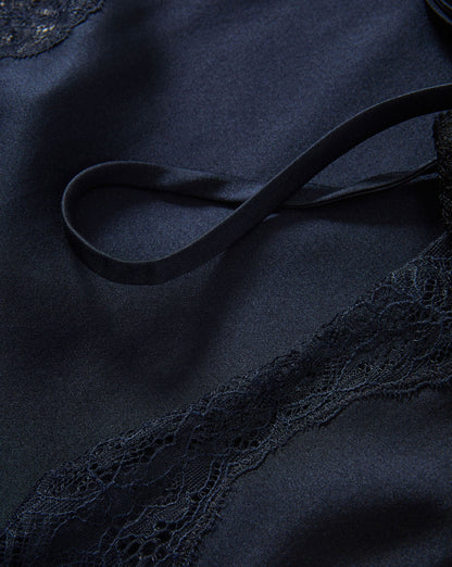 Veronica Beard | Johanan Lace-Trim Camisole in Navy Navy