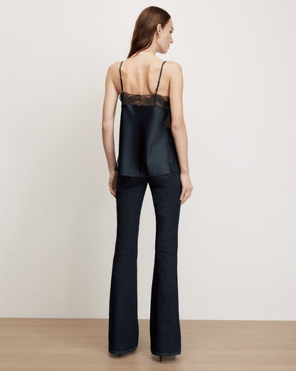Veronica Beard | Johanan Lace-Trim Camisole in Navy Navy