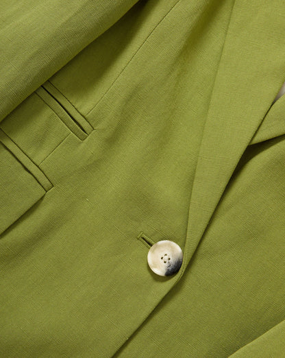 Veronica Beard | McGowan Single-Breasted Dickey Jacket in Cactus Cactus