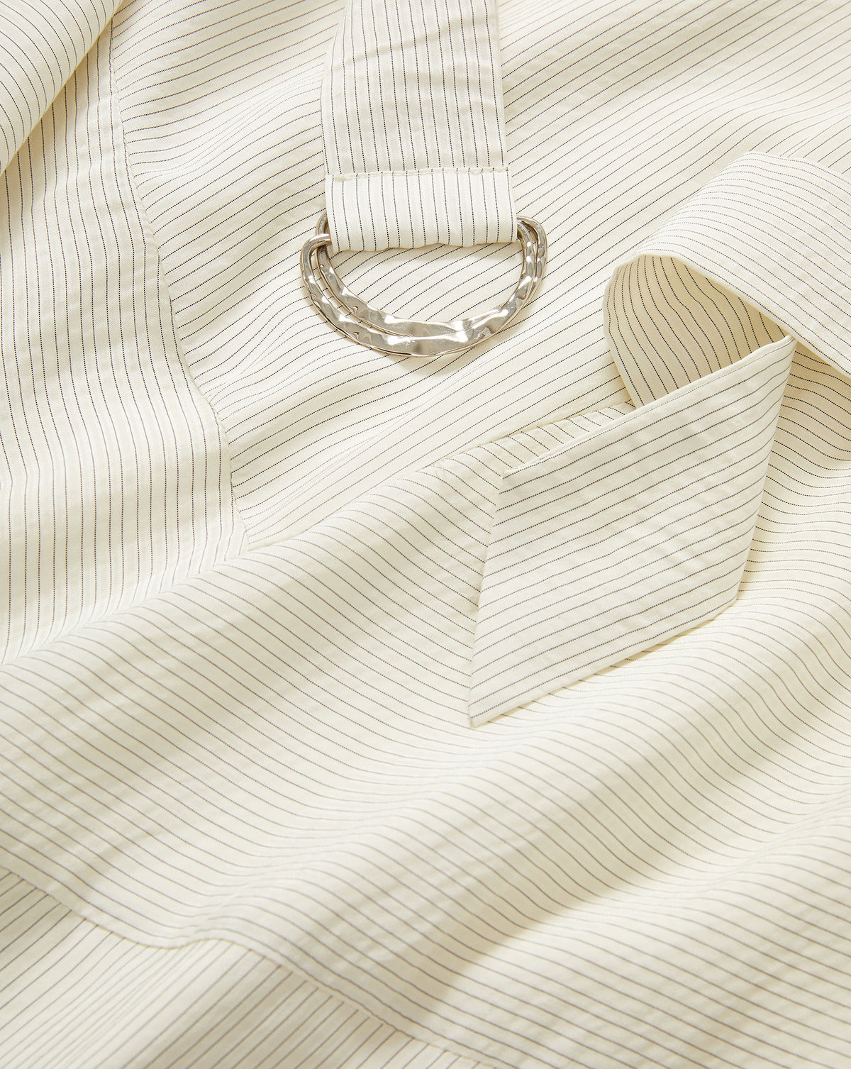 Veronica Beard | Seneca Bishop-Sleeve Midi Dress in Dove White Dove White