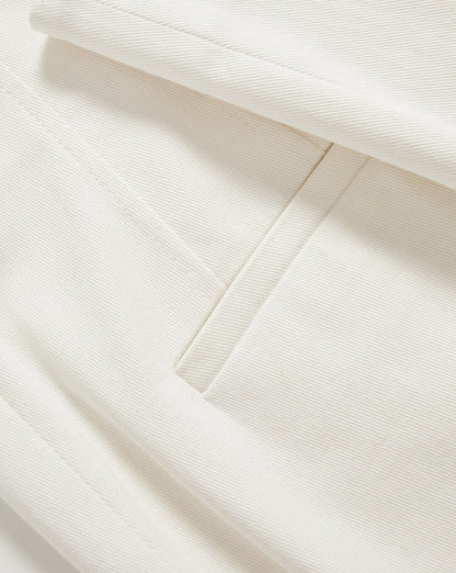 Veronica Beard | Althea Kick-Flare Pant in Dove White Dove White