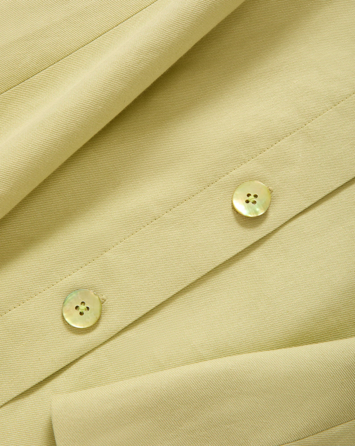 Veronica Beard | Steiner Button-Down Mini Dress in Pistachio Pistachio