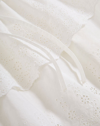 Veronica Beard | Oseanna Eyelet Camisole in White White