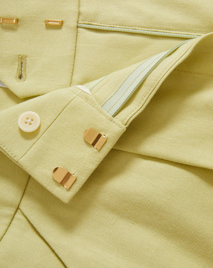Veronica Beard | Haina Pleated Short in Pistachio Pistachio