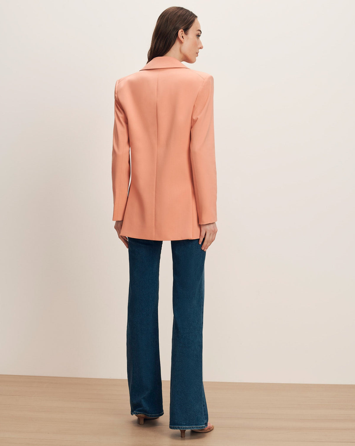 Veronica Beard | Fairchild Dickey Jacket in Coral Muted Clay Muted Clay