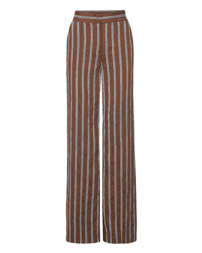Veronica Beard | Carraway Wide-Leg Pant in Dark Mocha Dark Mocha