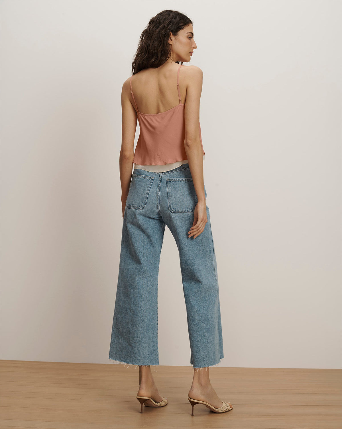 Veronica Beard | Lumora Silk-Blend Camisole in Light Coral Clay Light Clay