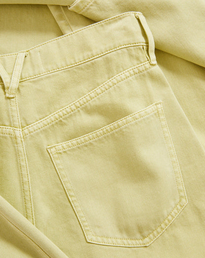 Veronica Beard | Kasey Wide-Leg Jean in Pistachio Pistachio