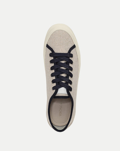 Veronica Beard | Truett Platform Sneaker in Sand & Navy Sand/Navy