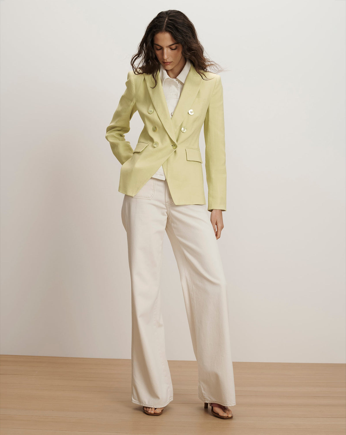 Veronica Beard | Miller Dickey Jacket in Pistachio Pistachio