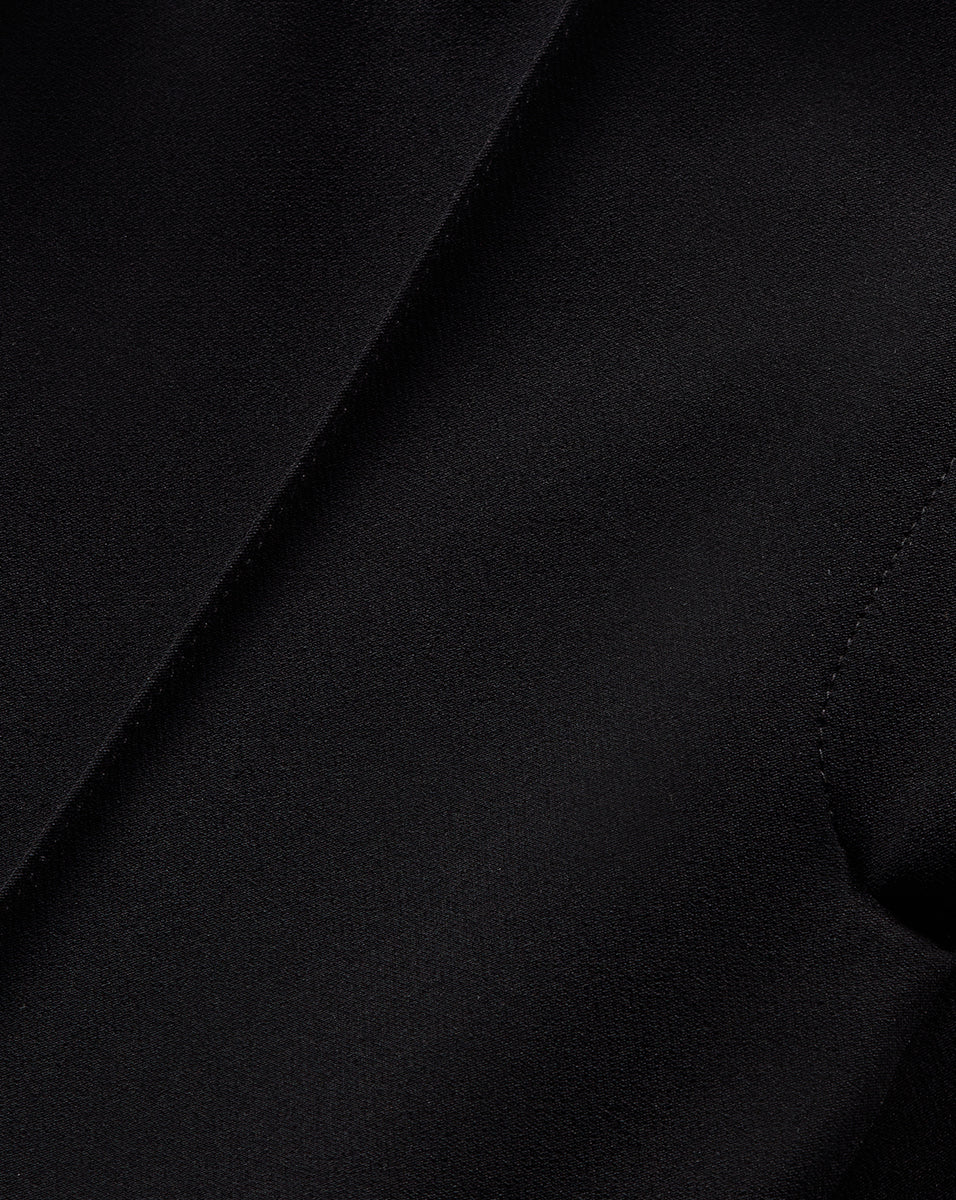Veronica Beard | Zip Back Scuba Pant Black