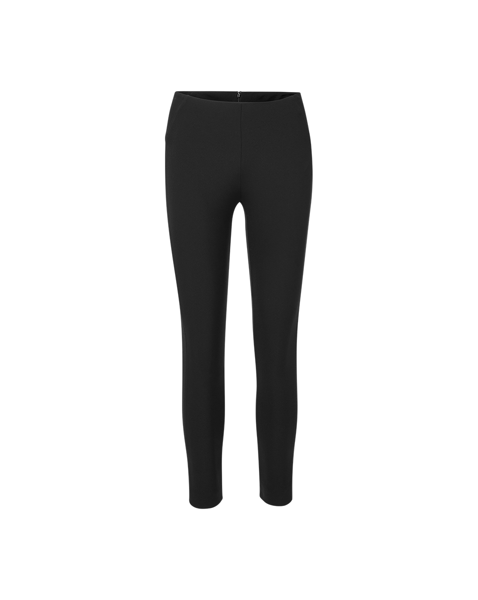 Veronica Beard | Zip Back Scuba Pant Black