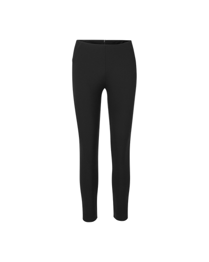 Veronica Beard | Zip Back Scuba Pant Black