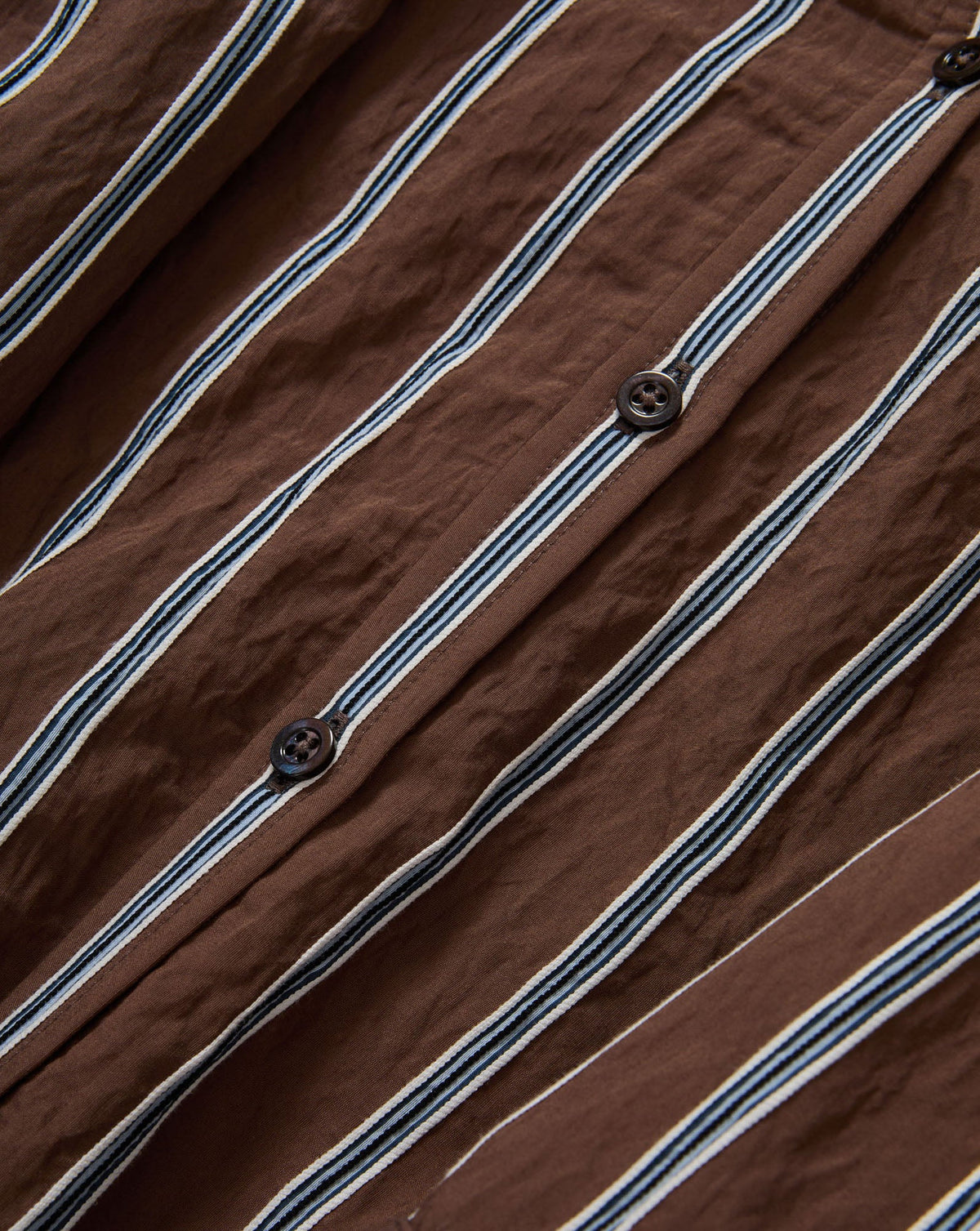 Veronica Beard | Lloyd Button-Down Shirt in Dark Mocha Dark Mocha