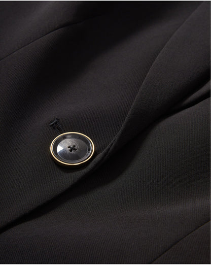 Veronica Beard | Sorenne Tailored Vest in Black Black
