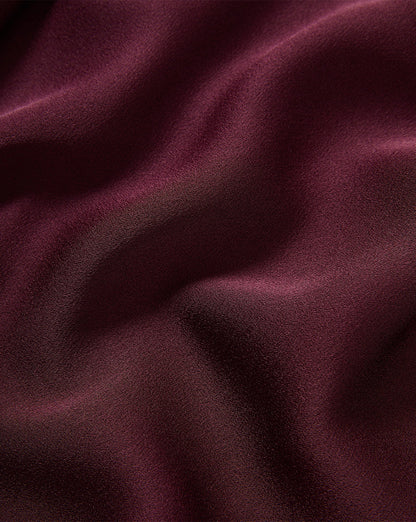 Veronica Beard | Radford Asymmetrical Top in Burgundy Raisin Raisin