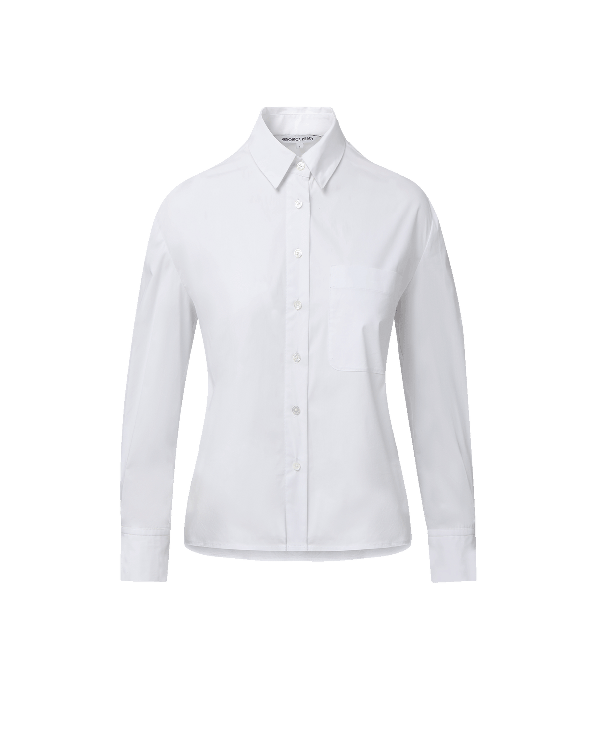 Veronica Beard | Witt Button-Down Shirt in White White