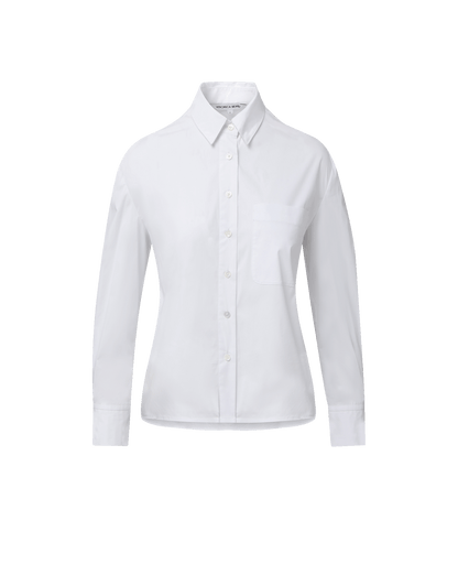 Veronica Beard | Witt Button-Down Shirt in White White
