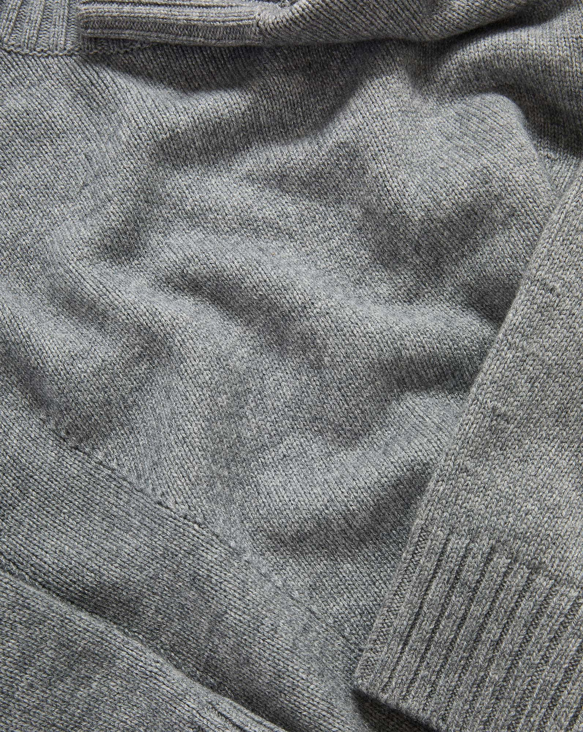 Veronica Beard | Journey Wool-Cashmere Sweater in Medium Heather Grey Medium Heather Grey