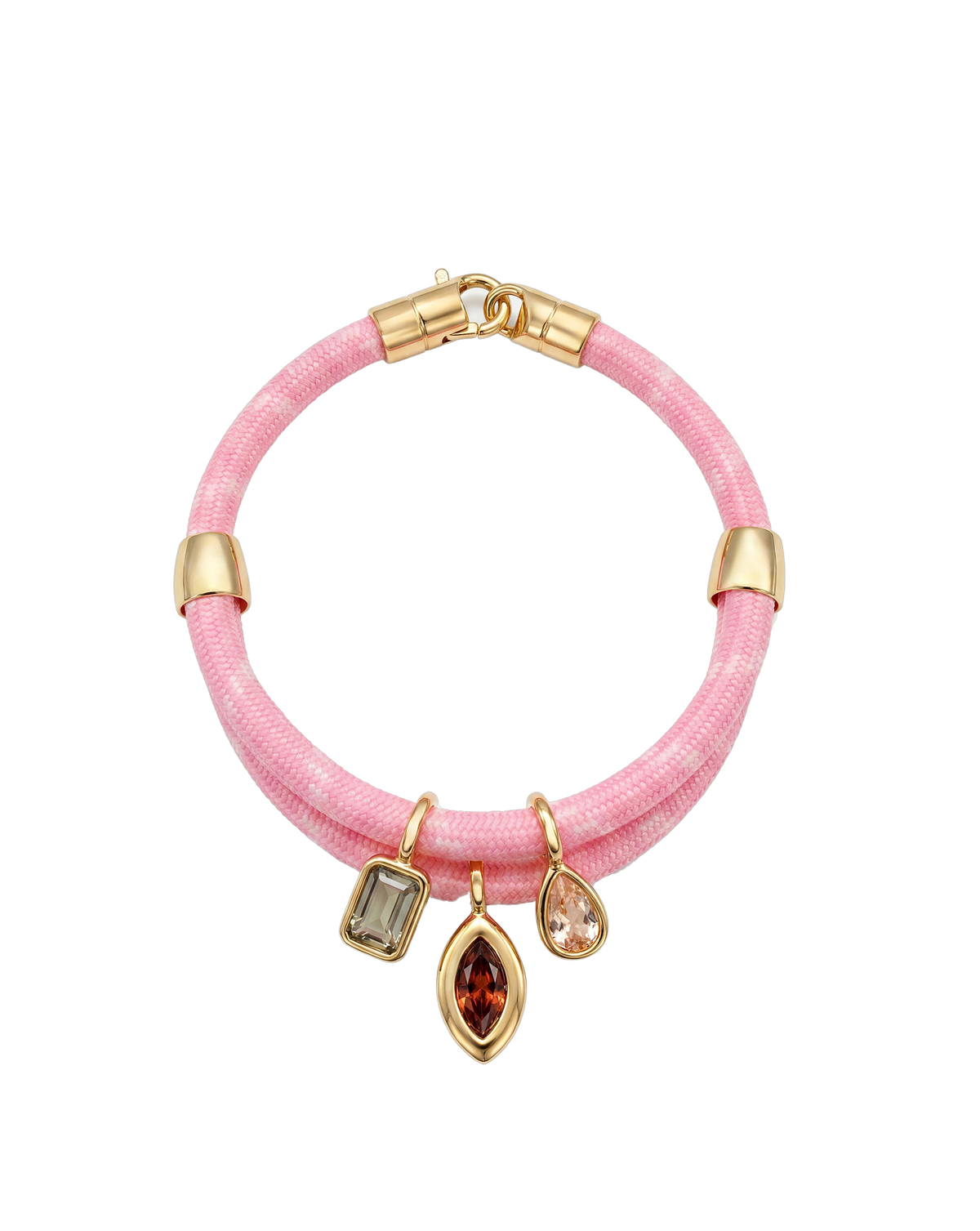 Veronica Beard | Paracord Charm Bracelet in Pink Pink