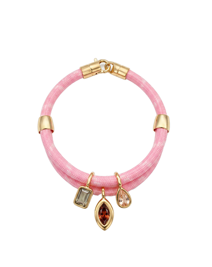 Veronica Beard | Paracord Charm Bracelet in Pink Pink