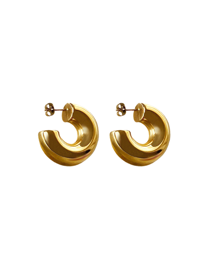 Veronica Beard | Juliet Chubby Hoop Gold