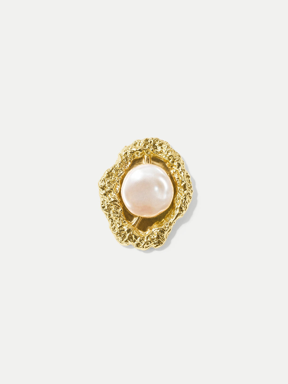 Veronica Beard | Statement Jacket Button Covers in Gold/Pearl Gold/Pearl
