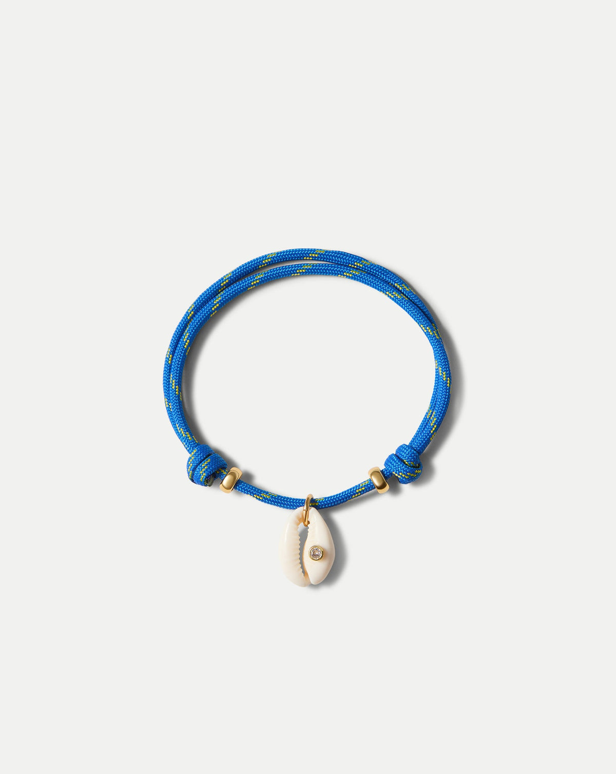 Veronica Beard | Niley Cowrie Shell Anklet in Blue Blue