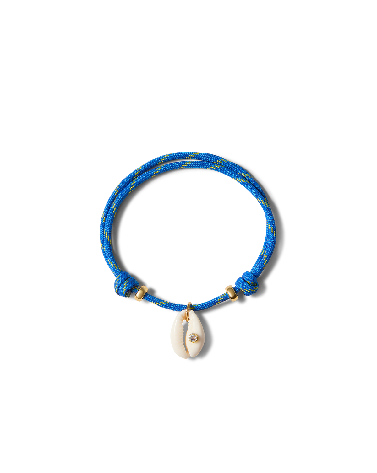 Veronica Beard | Niley Cowrie Shell Anklet in Blue Blue