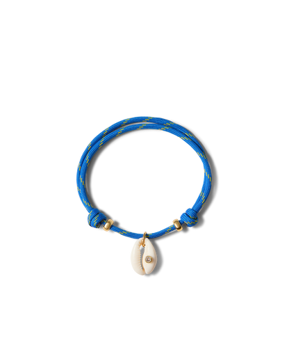Veronica Beard | Niley Cowrie Shell Anklet in Blue Blue