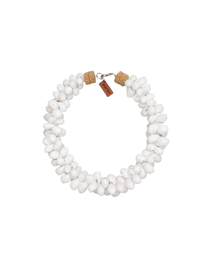 Veronica Beard | Salina Seashell Necklace in White White