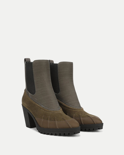 Veronica Beard | Taryn High-Heel Boot in Cypress Cypress