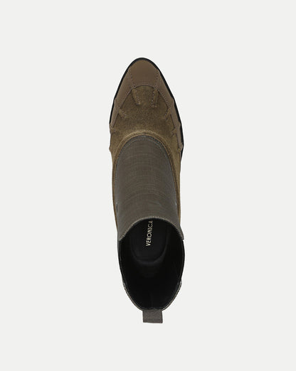 Veronica Beard | Taryn High-Heel Boot in Cypress Cypress