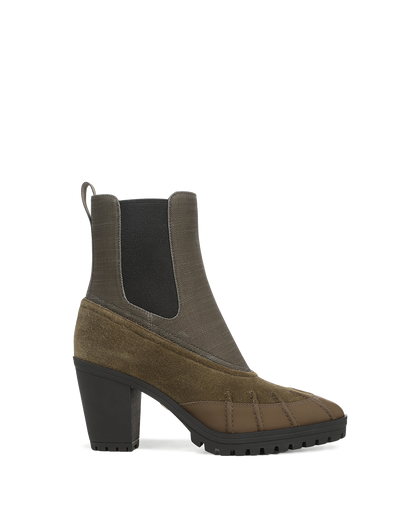 Veronica Beard | Taryn High-Heel Boot in Cypress Cypress