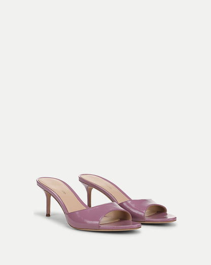 Veronica Beard | Tia Leather Sandal in Purple Orchid Haze Orchid Haze