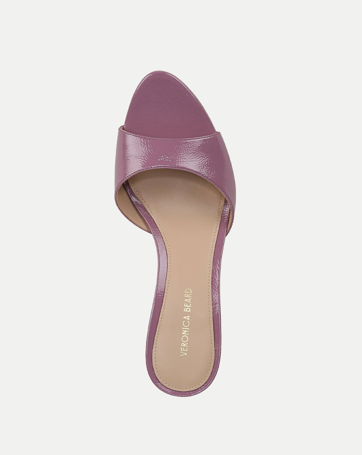 Veronica Beard | Tia Leather Sandal in Purple Orchid Haze Orchid Haze