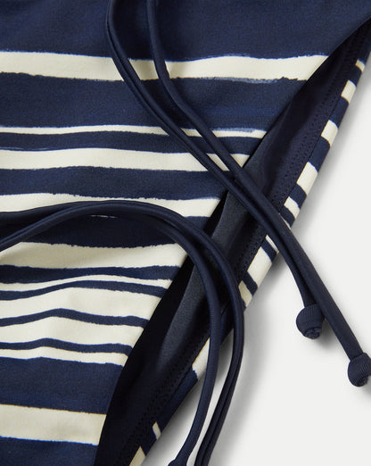 Veronica Beard | Solara Bikini Bottom in Navy Multi Navy Multi