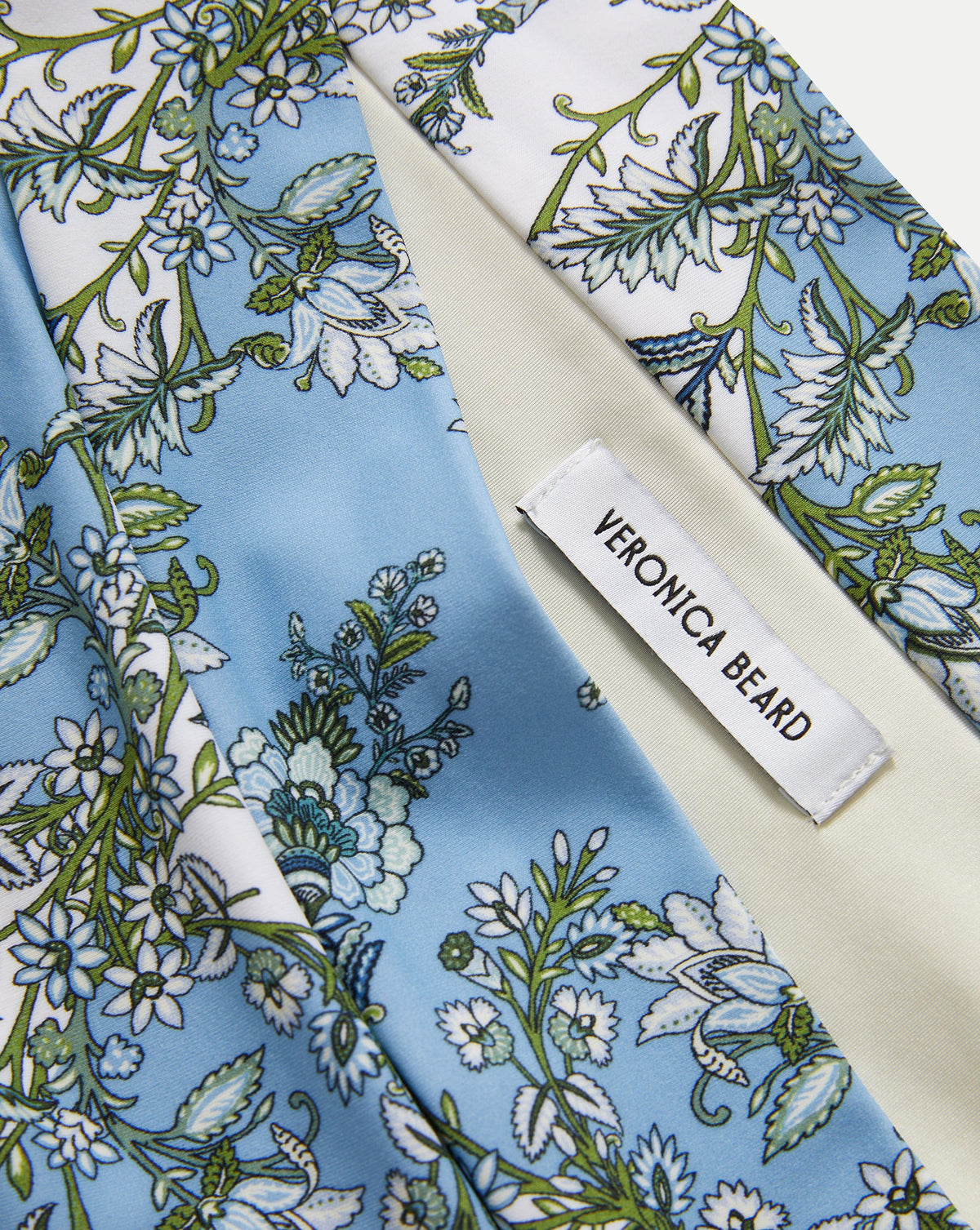 Veronica Beard | Rosella Bikini Bottom in Blue Floral Multi Blue Multi
