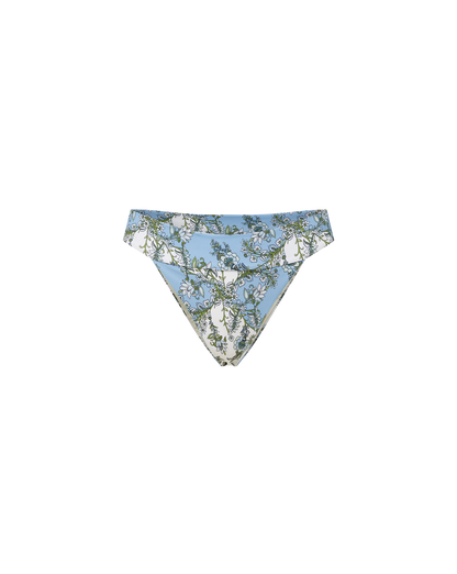 Veronica Beard | Rosella Bikini Bottom in Blue Floral Multi Blue Multi
