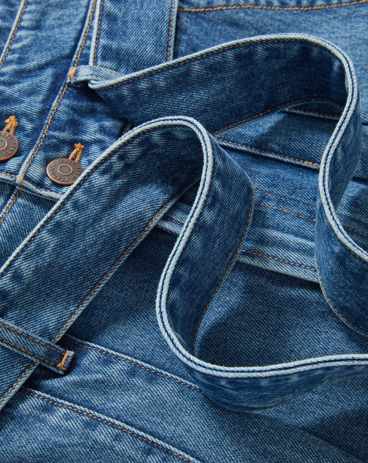 Veronica Beard | Jaylen Denim Short in Medium Wash Serendipity Serendipity