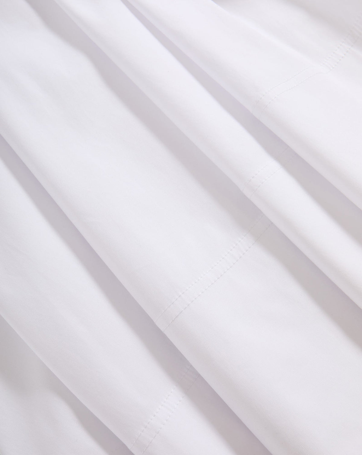 Veronica Beard | Lisette Cotton Poplin Midi Dress in White White