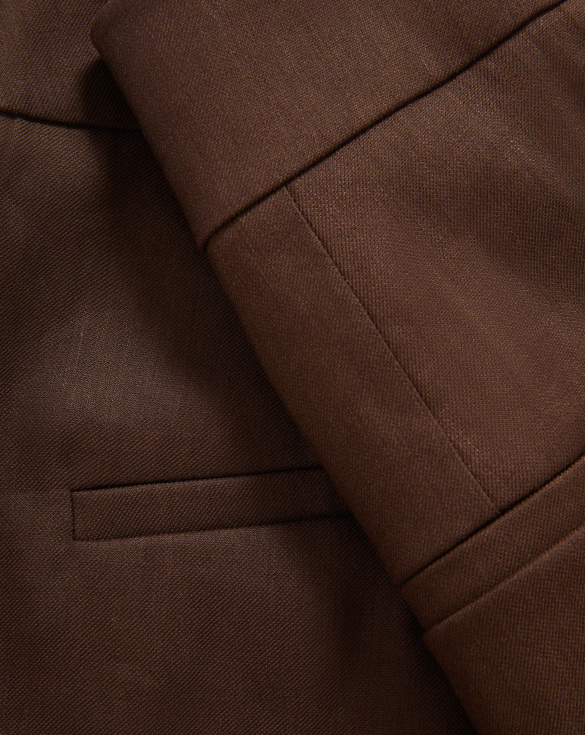 Veronica Beard | Haina Pleated Short in Dark Mocha Dark Mocha