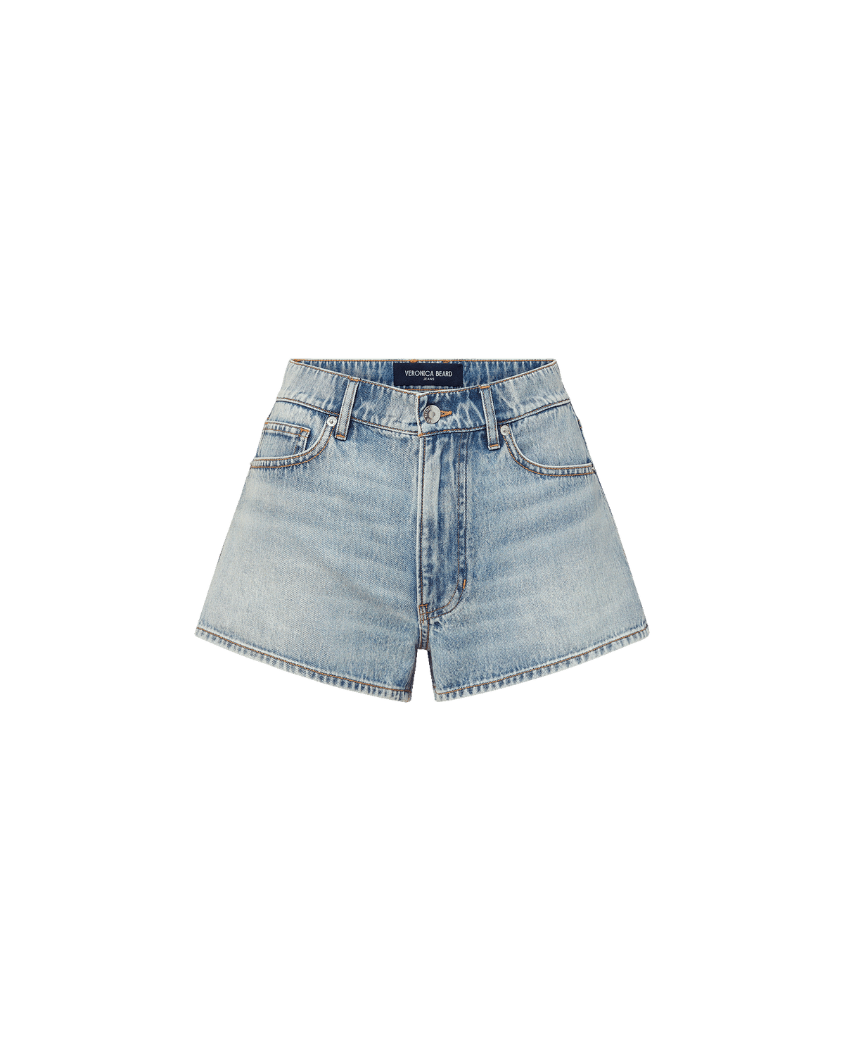 Veronica Beard | Delaney Denim Short in Light Wash Jaw Drop Jaw Drop