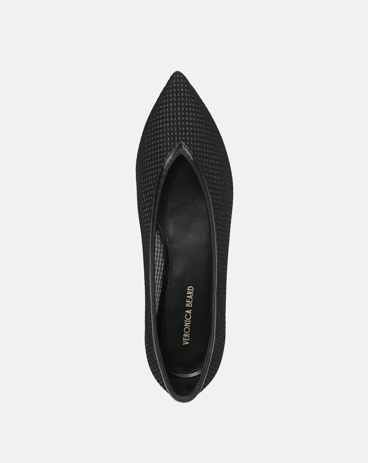 Veronica Beard | Bancroft Mesh Flat in Black Black