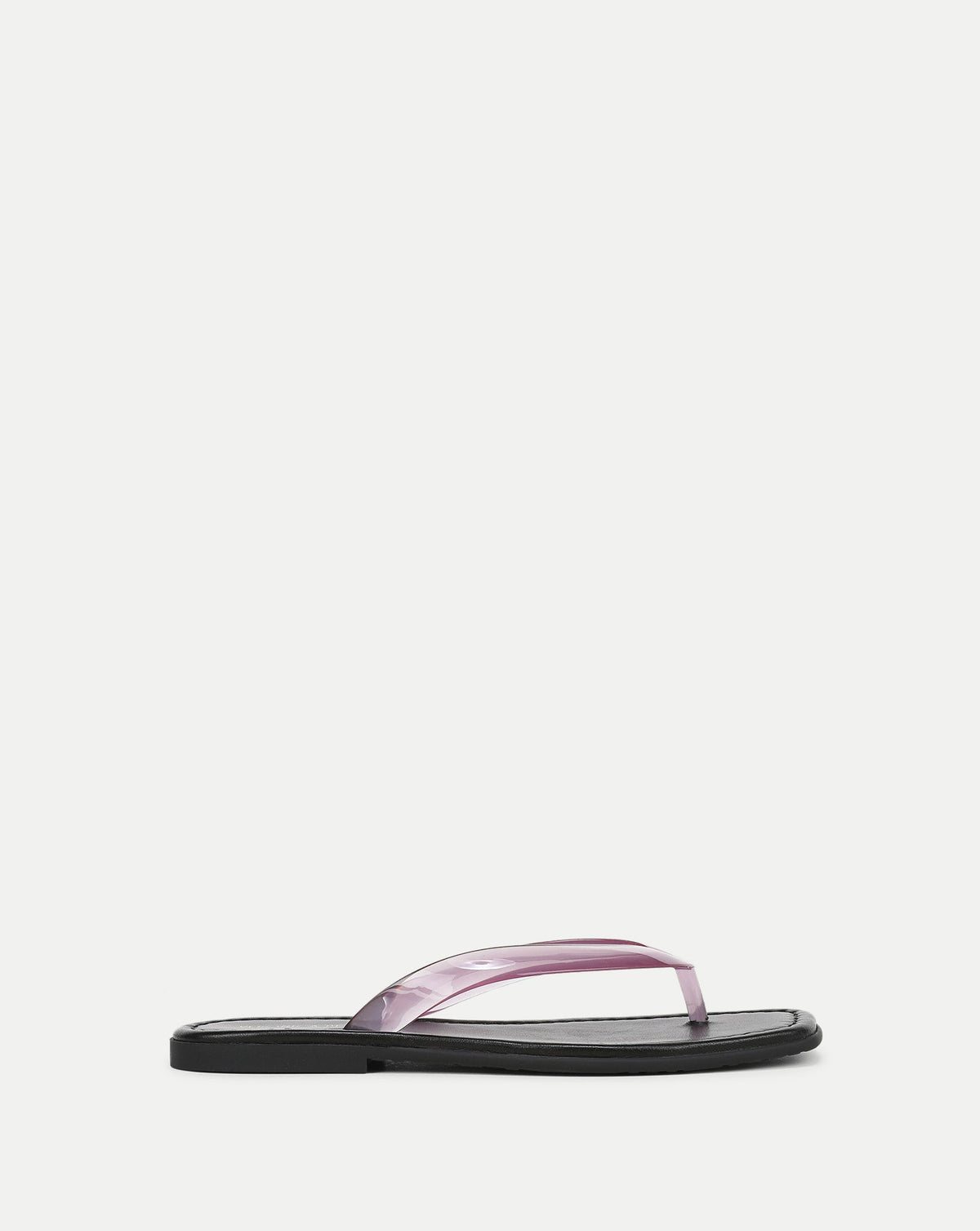 Veronica Beard | Clea Jelly Flip-Flop Sandal in Light Purple Orchid Haze Orchid Haze