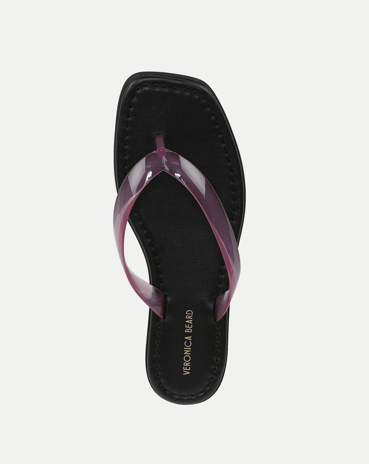 Veronica Beard | Clea Jelly Flip-Flop Sandal in Light Purple Orchid Haze Orchid Haze
