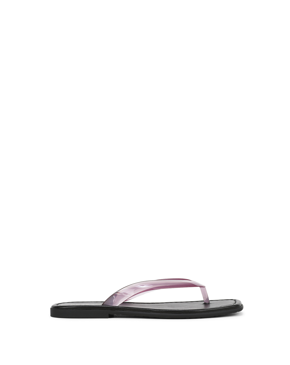 Veronica Beard | Clea Jelly Flip-Flop Sandal in Light Purple Orchid Haze Orchid Haze