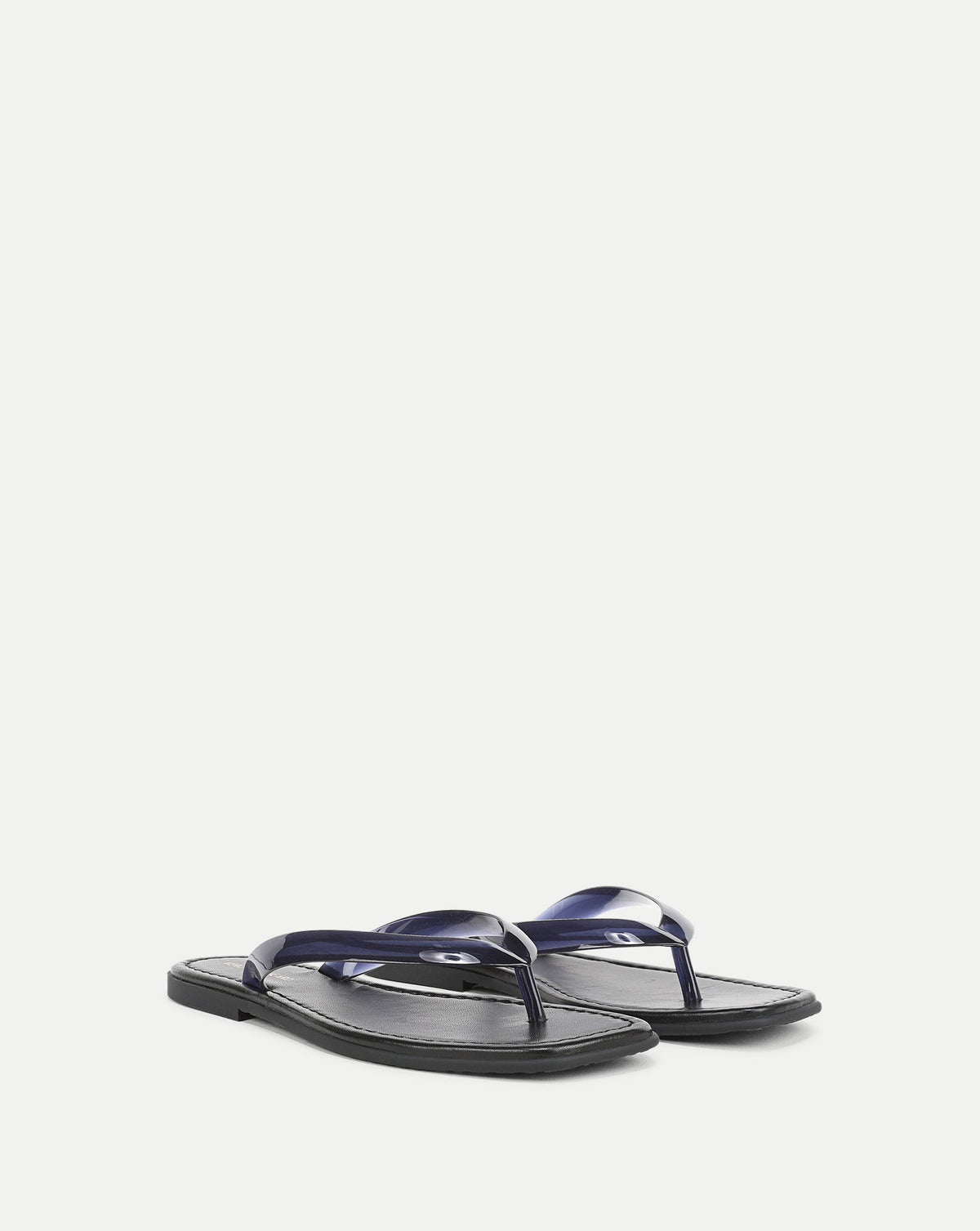 Veronica Beard | Clea Jelly Flip-Flop Sandal in Navy Navy