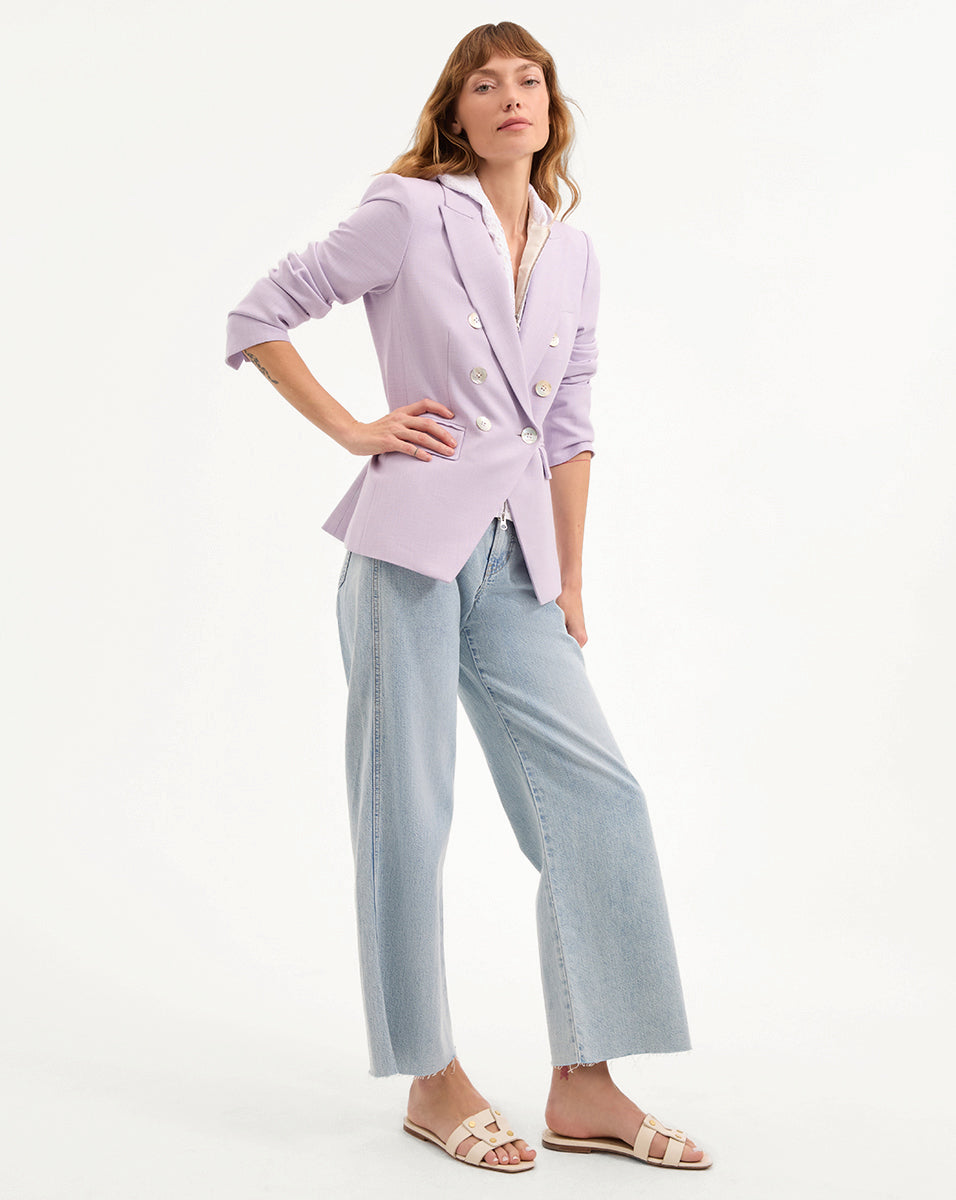 Veronica Beard | Miller Dickey Jacket in Soft Lilac Soft Lilac
